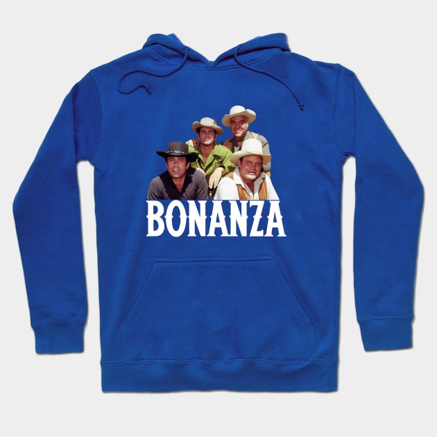 Bonanza - Group - Tv Western Hoodie by wildzerouk